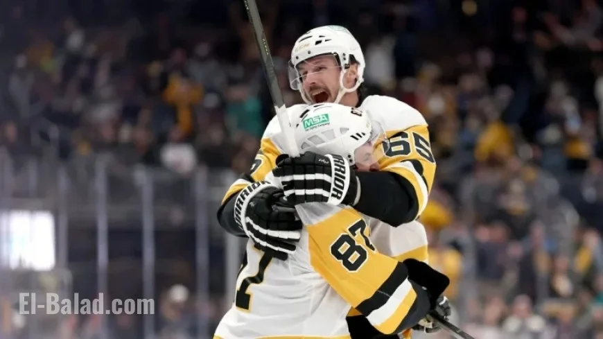 Penguins Secure Fifth Consecutive Victory with Columbus Rally