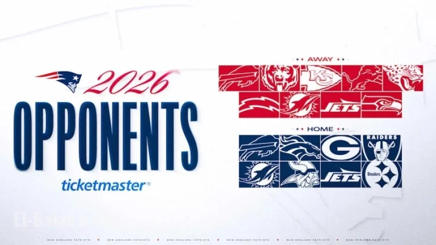 New England Patriots Confirm 2026 Opponent Lineup