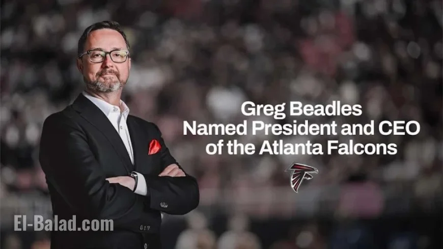 Greg Beadles Appointed CEO and President of Atlanta Falcons