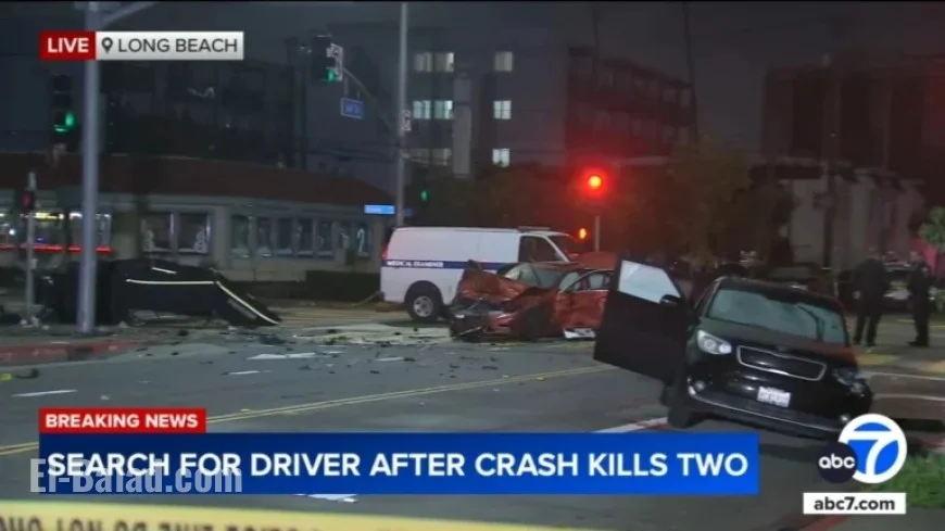 Long Beach Hit-and-Run: Search Intensifies for Driver After 2 Killed