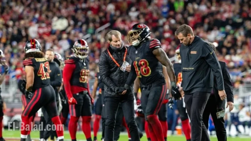 49ers Linebacker Tatum Bethune Out for Postseason Due to Groin Injury