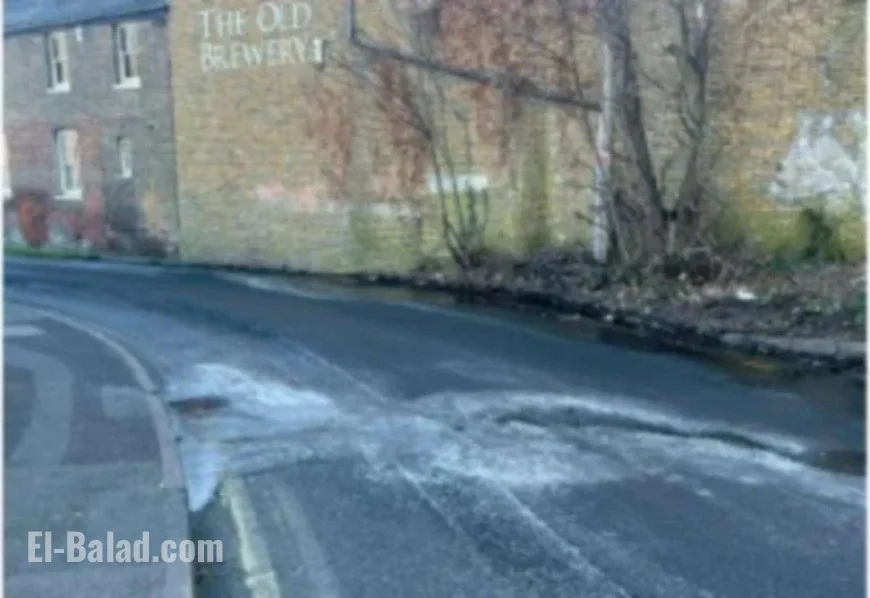 Water Company Faces Criticism for Delayed Response to Icy Leak