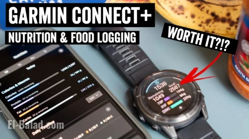 Garmin Enhances Connect+ with Food and Nutrition Logging Features