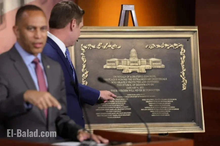 Jan. 6 Capitol Law Enforcement Plaque Missing After Dedication
