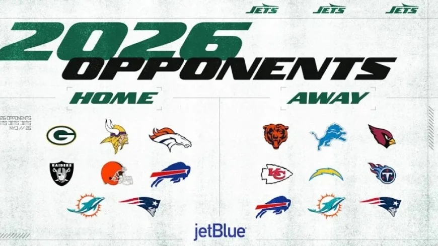 New York Jets Unveil 2026 Season Opponents