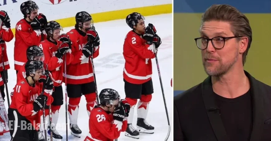 Jonas Andersson Cheers for Canada in Unprecedented Move at Ice Hockey Event