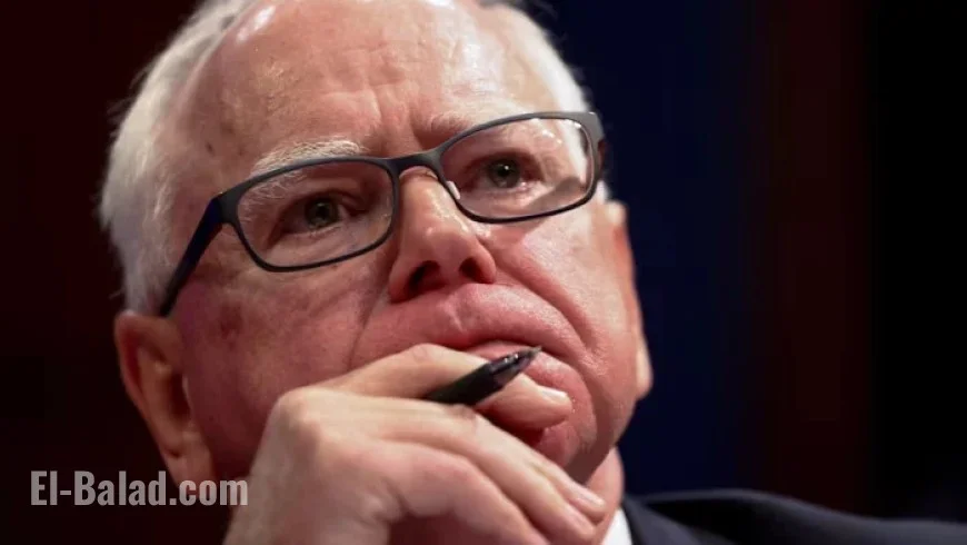 Minnesota Governor Tim Walz Withdraws Re-Election Bid Amid Fraud Allegations