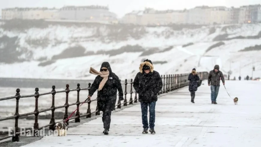 UK Weather Alert: Snow Showers Move South, Temperatures May Plunge to -12°C