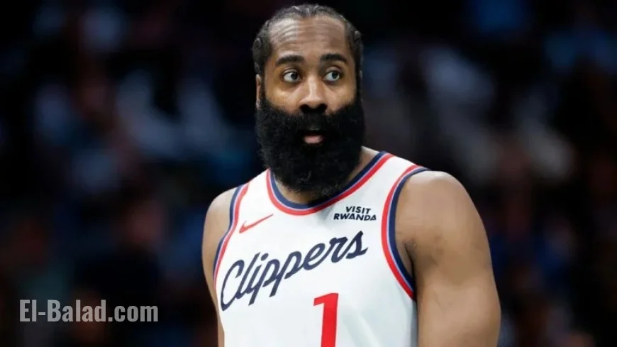 James Harden Misses Clippers vs. Warriors Game with Shoulder Stiffness