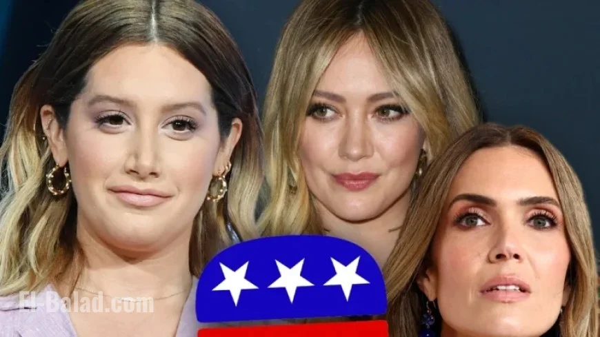 Ashley Tisdale Clarifies Article: Not About Celeb Group or Republican Affiliation