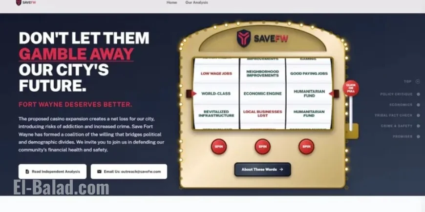 Anonymous Group Unveils Website to Oppose Proposed Fort Wayne Casino