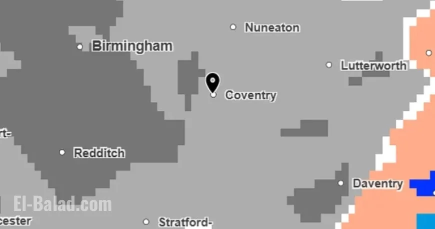 Blizzard Forecast: Snow Map Reveals Timing for Coventry and Warwickshire
