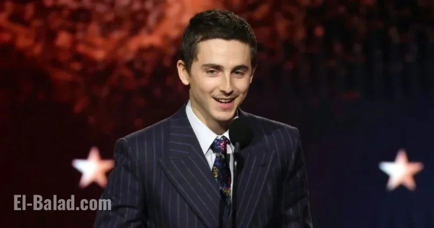 Timothée Chalamet Praises Kylie Jenner During Awards Speech