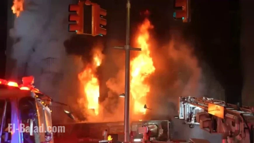 Bronx Fire: 5-Alarm Blaze Injures 2 Firefighters, Resident in Claremont