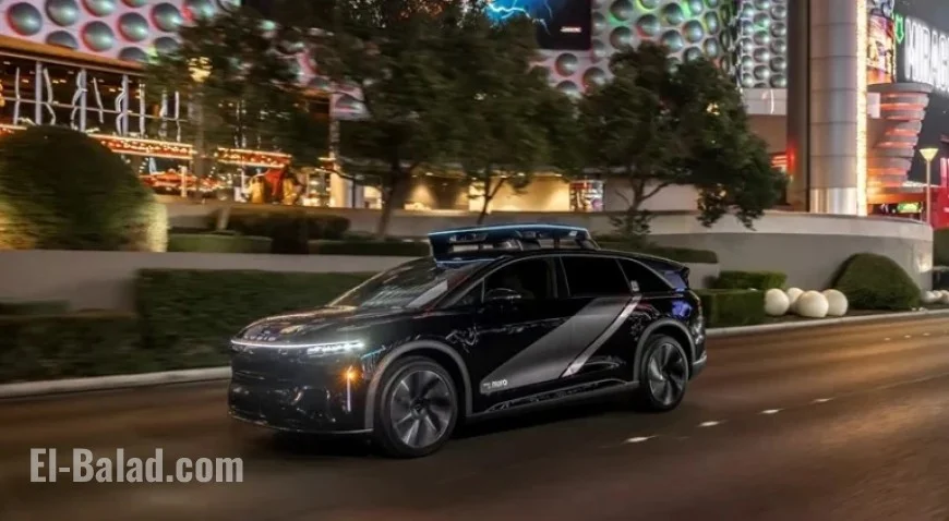 Lucid, Nuro, and Uber Launch Global Robotaxi, Begin Autonomous Road Testing at CES