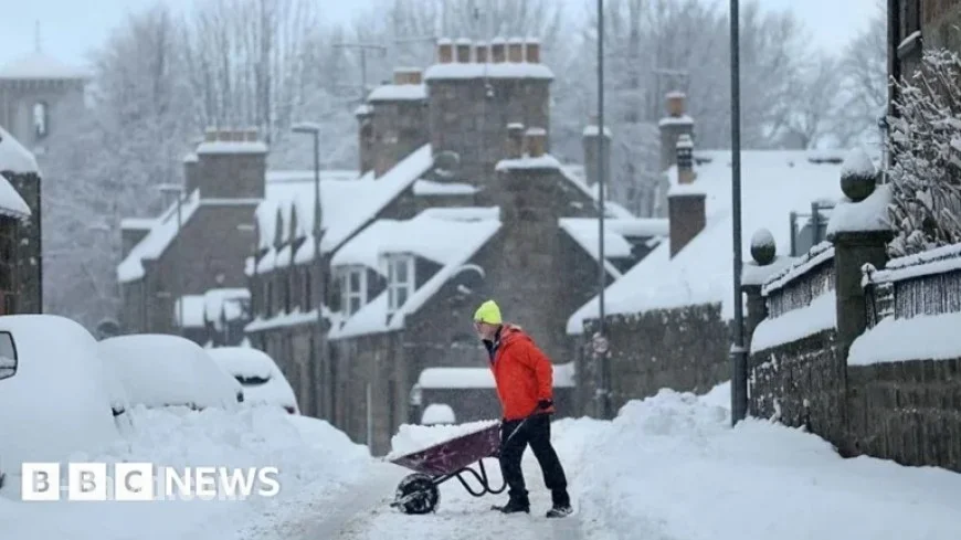 Amber Alert Issued as Scotland Extends Snow Warning