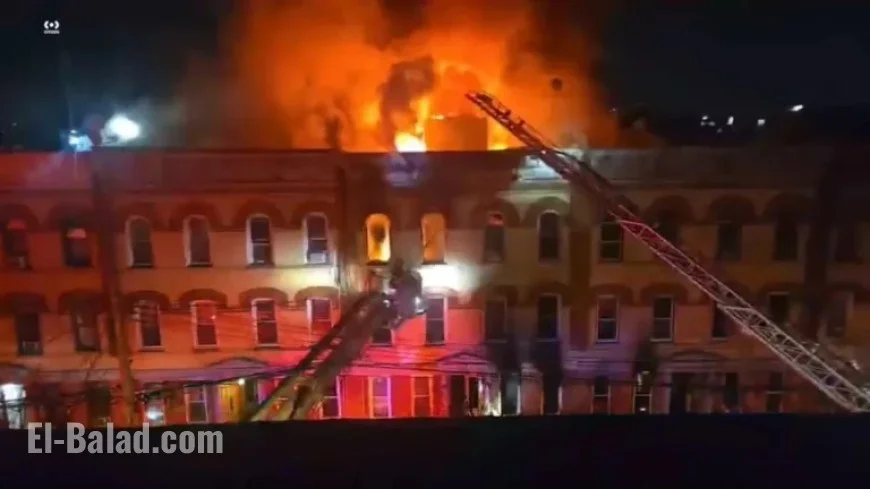 Ridgewood Queens Fire Injures Two Firefighters and Resident