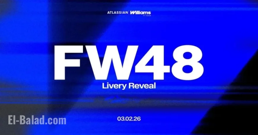Williams F1 Team Unveils FW48 Livery on February 3