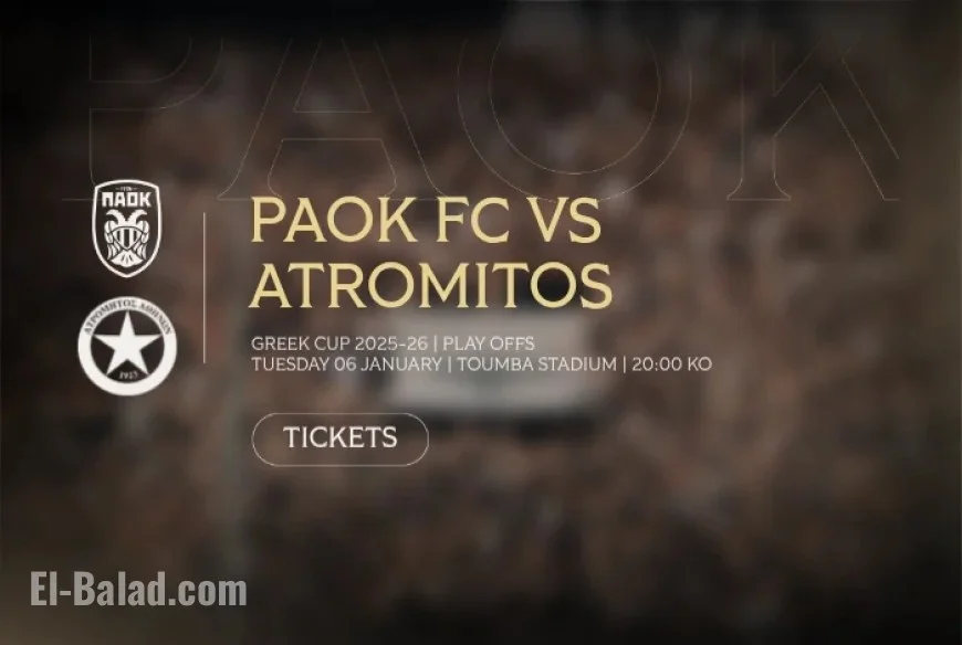 PAOK vs. Atromitos: Secure Your Tickets Now