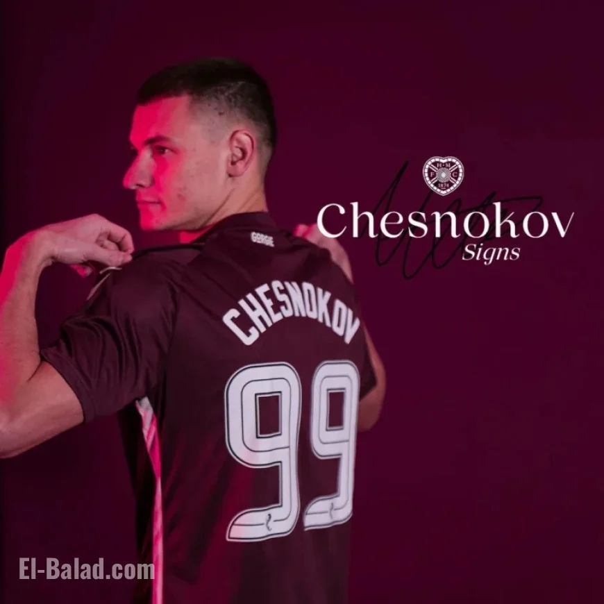 Chesnokov Signs with Hearts