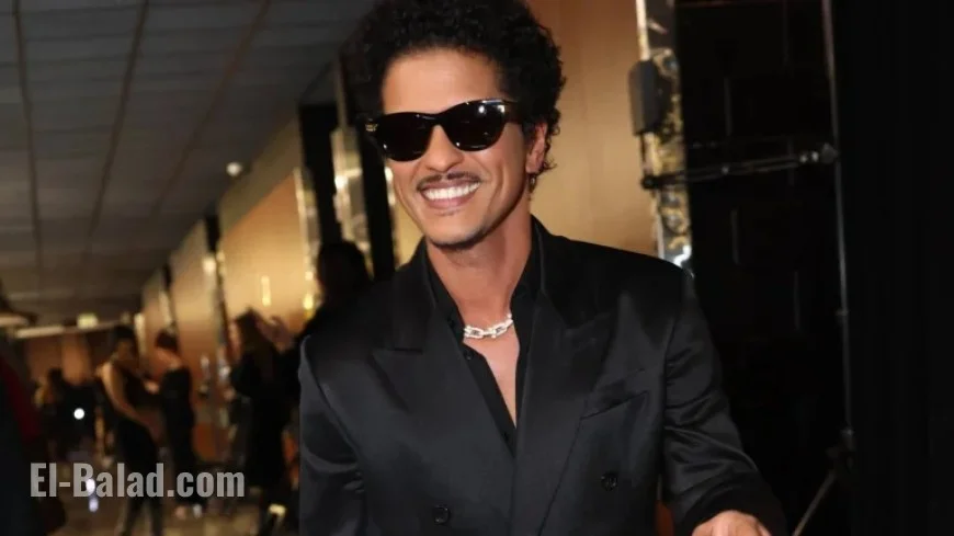 Bruno Mars Announces Completion of His New Album