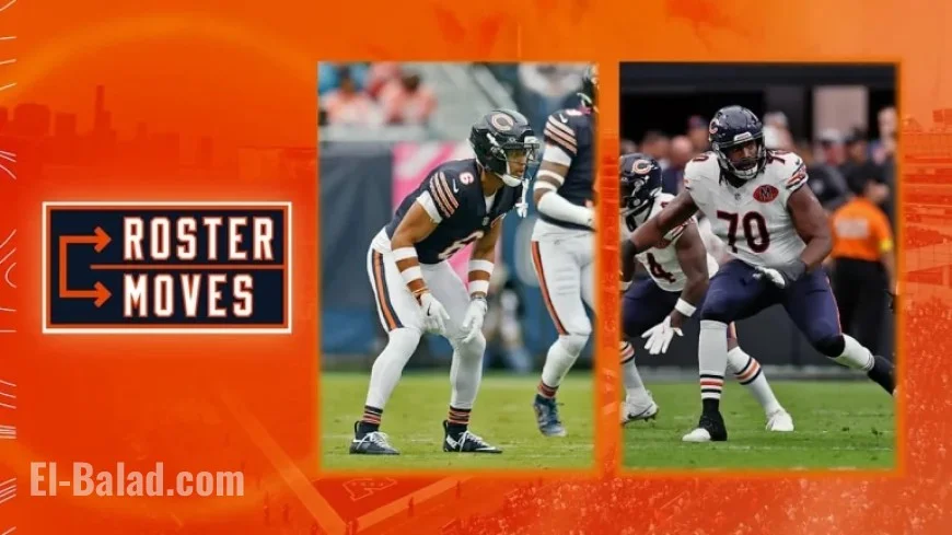 Chicago Bears Announce Return of Gordon and Jones