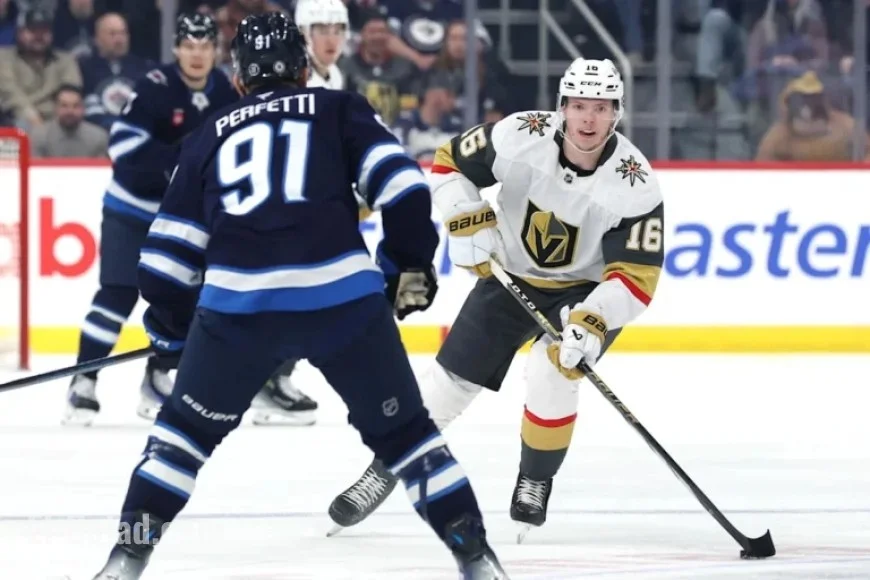Jets Face Golden Knights in Key Line Combinations Showdown