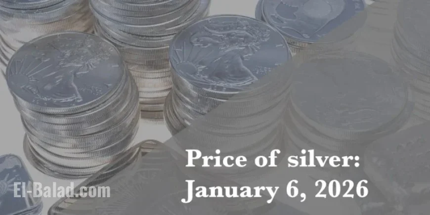 Silver Prices Update for Tuesday, January 6, 2026
