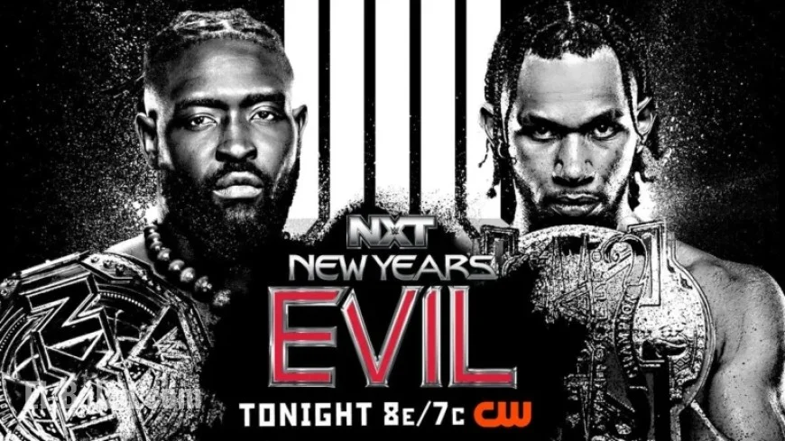 Oba Femi Defends NXT Title Against Leon Slater at New Year’s Evil 2026