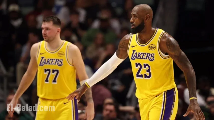 Lakers Triumph Over Pelicans as Fans Laud LeBron James, Luka Doncic
