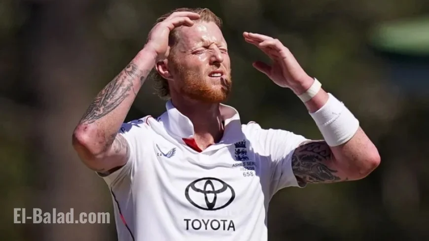 England Captain Ben Stokes Injures Groin on Ashes Test Day 4 in Sydney