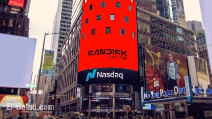 Sandisk Surges to Record High Amid Expanding Memory Market