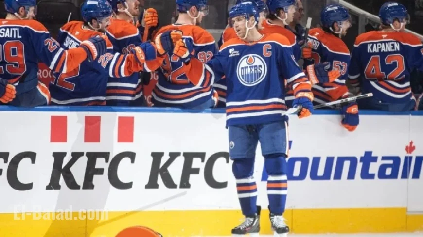 McDavid’s Hat Trick Powers Oilers’ Dominant Win Over Predators