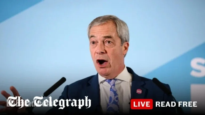 Farage Unveils Laila Cunningham as Reform’s London Mayoral Candidate – Watch Live