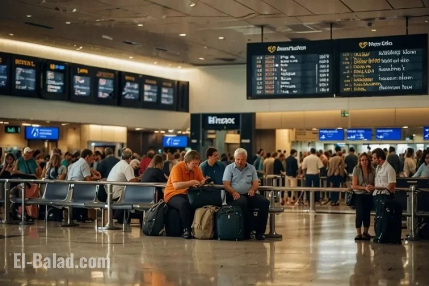 U.S. Airlines Cancel 180 Flights, Delay 3,070, Stranding Thousands Nationwide