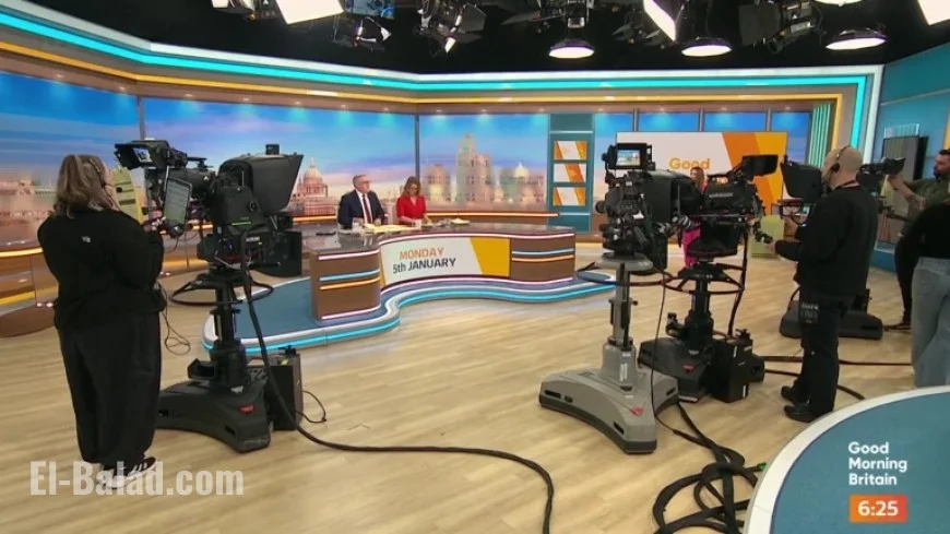 Good Morning Britain Debuts Live Broadcast from ITN Studios