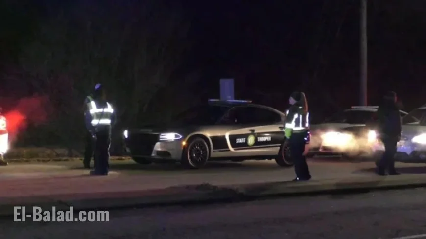 High-Speed Chase in Johnston County Ends with Crash; Two Suspects Sought