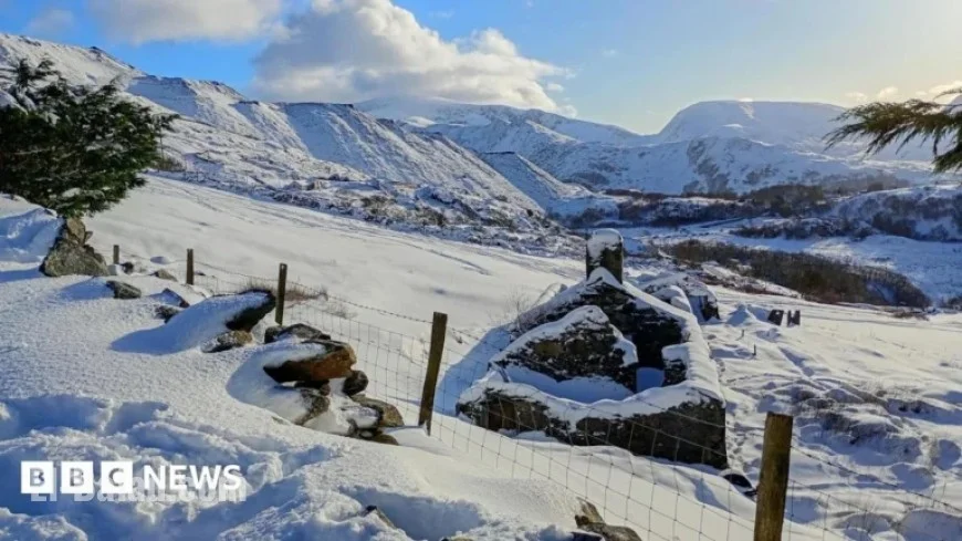 Amber Alert: Storm Goretti Brings Heavy Snow Warning to Wales