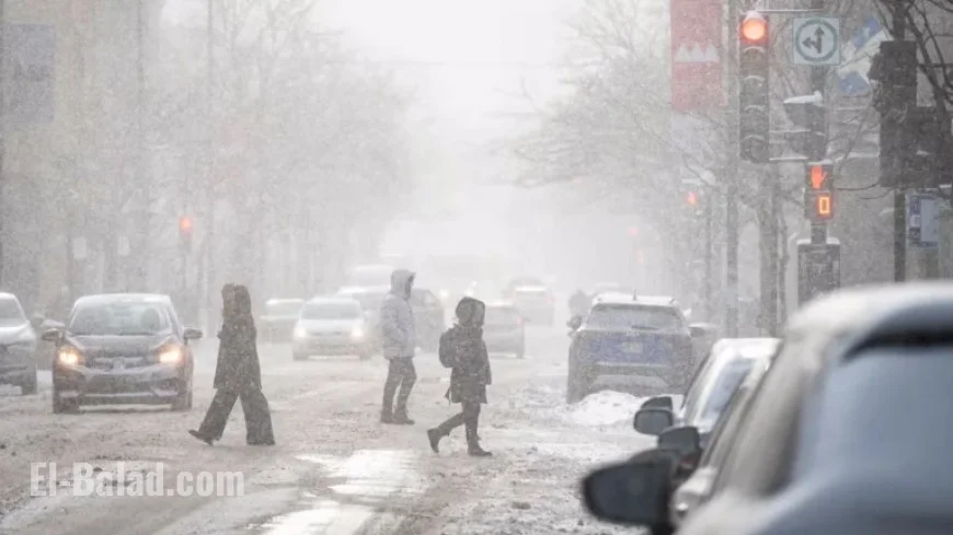 Quebec Weather: Intermittent Snow and Freezing Drizzle Expected Wednesday
