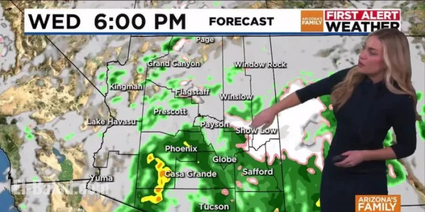 Arizona Braces for Rain, Snow, and Falling Temperatures