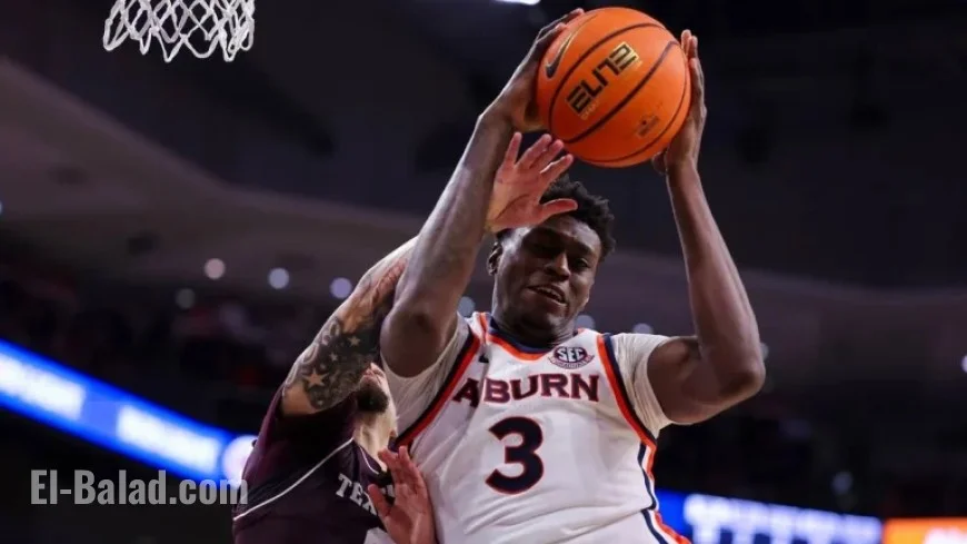 Auburn Falls 90-88 to Texas A&M After Disallowed Buzzer Beater