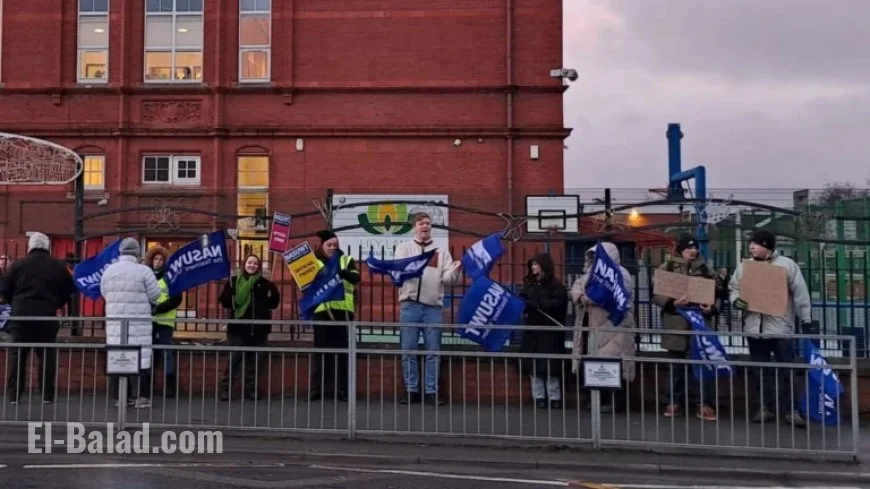 Greater Manchester Teachers Strike Against Student Violence at Primary Schools