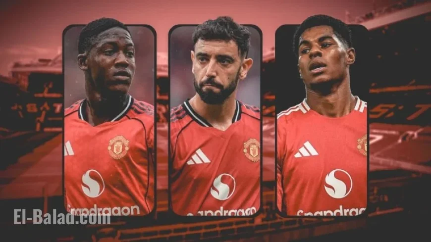 Man Utd Assesses Rashford, Fernandes, Mainoo Futures After Amorim’s Exit