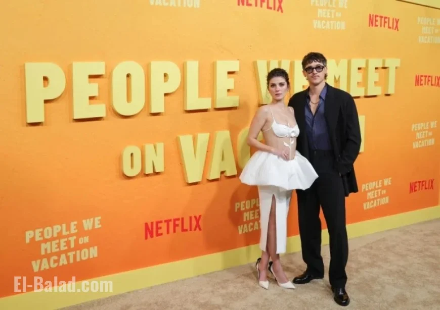 Emily Henry Shines on ‘People We Meet On Vacation’ Red Carpet