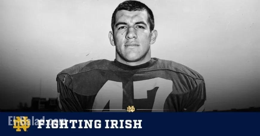 Irish Football Legend Nick Eddy Dies at 76 – Notre Dame Athletics