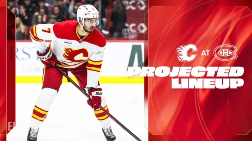 Flames Face Canadiens: Predicted Lineup Revealed
