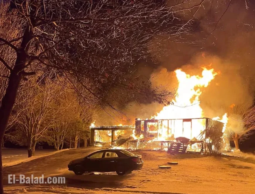 Major Fire in Champlain Puts Two Lives at Risk