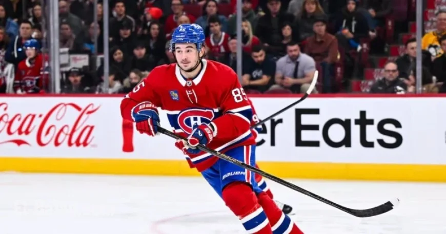 Hutson Scores Twice; Danault Secures a Point