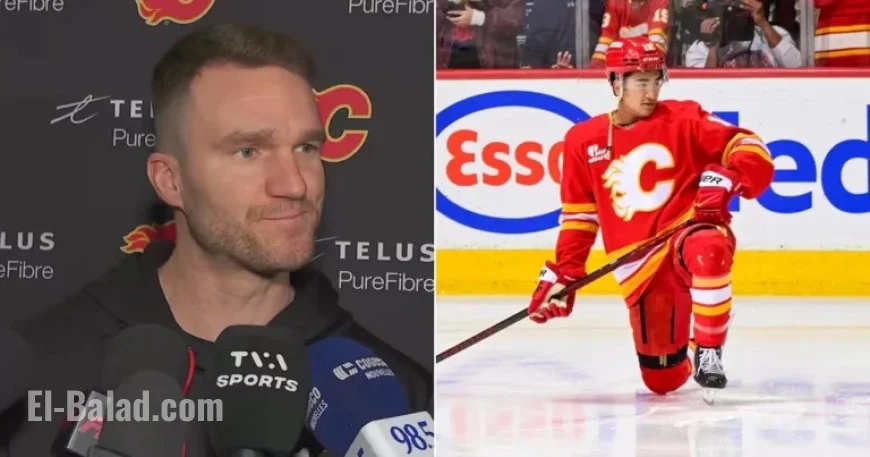 Huberdeau Believes Parekh Will Be More Cautious at the Microphone