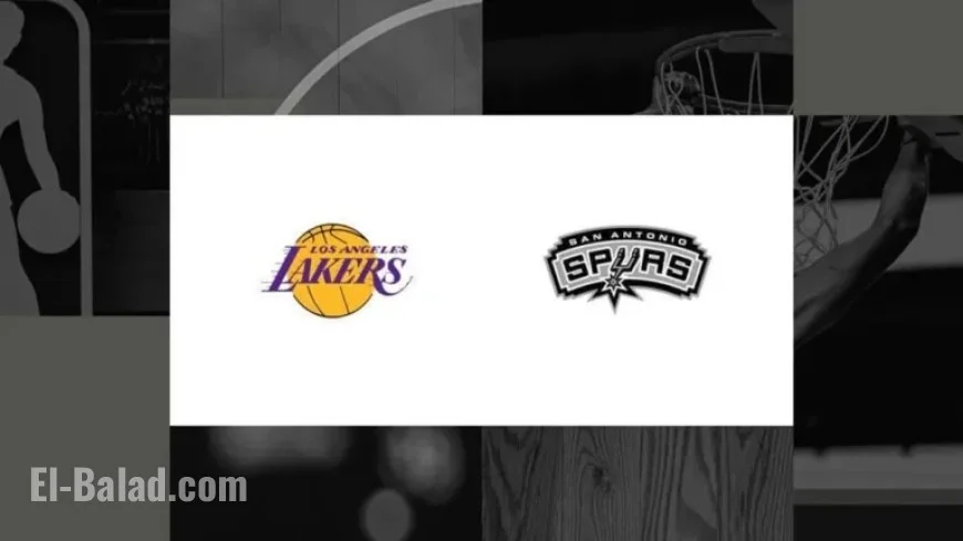 Lakers vs. Spurs: TV and Streaming Guide for January 7